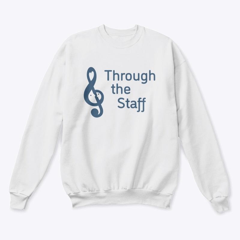 White Crewneck with Logo