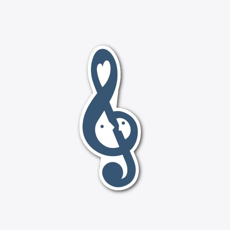 Mentors in Music Symbol Sticker